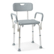 Medline Shower Chair with Arms and Back - BeHope