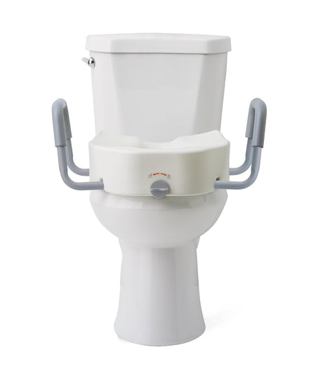 Medline Raised Locking Toilet Seats - BeHope