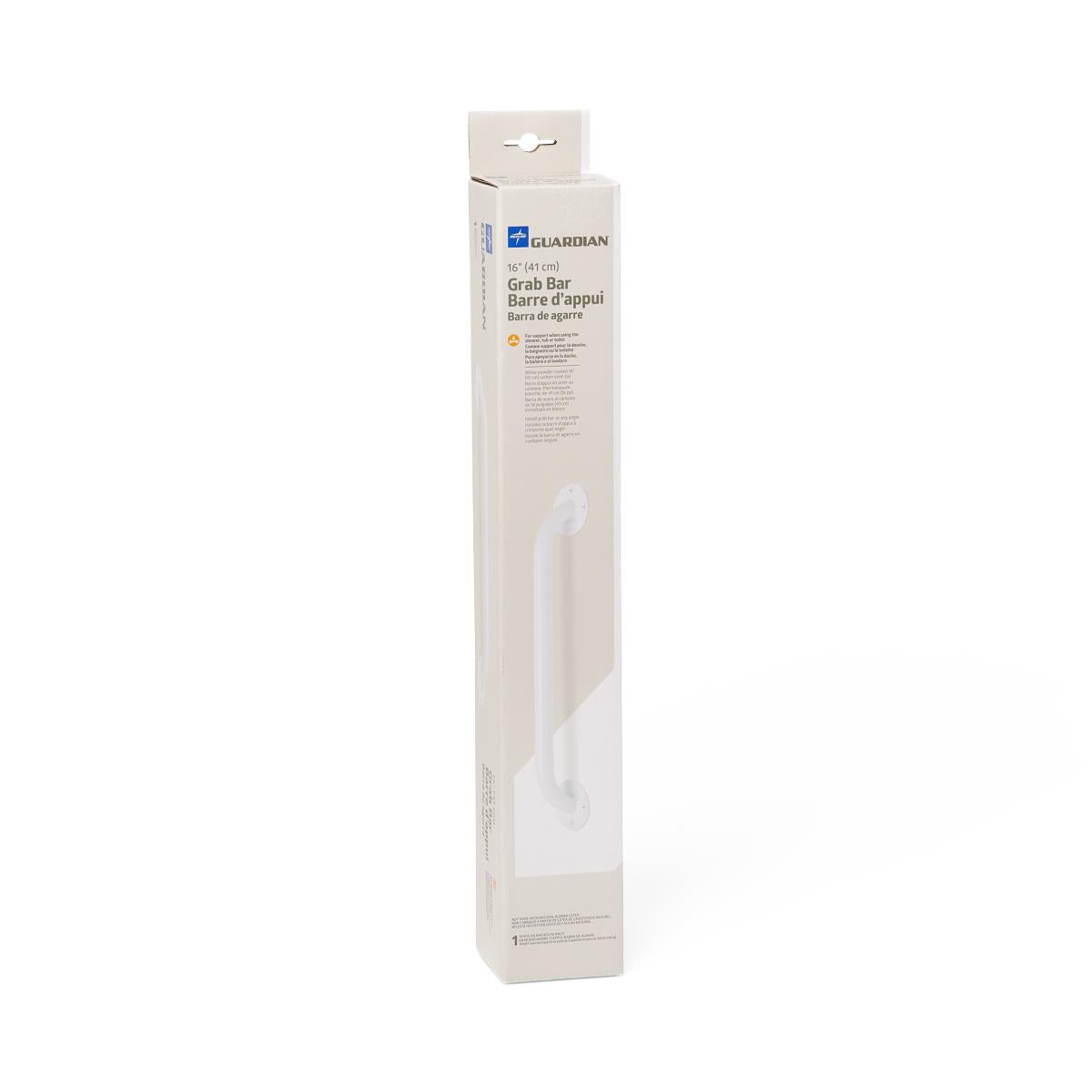 Medline White Enameled Grab Bars