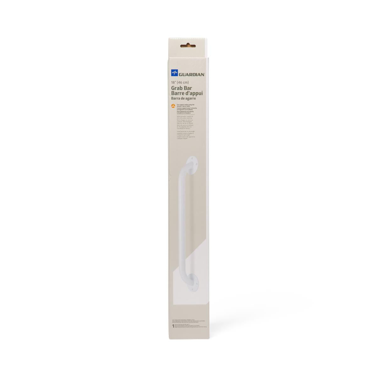 Medline White Enameled Grab Bars