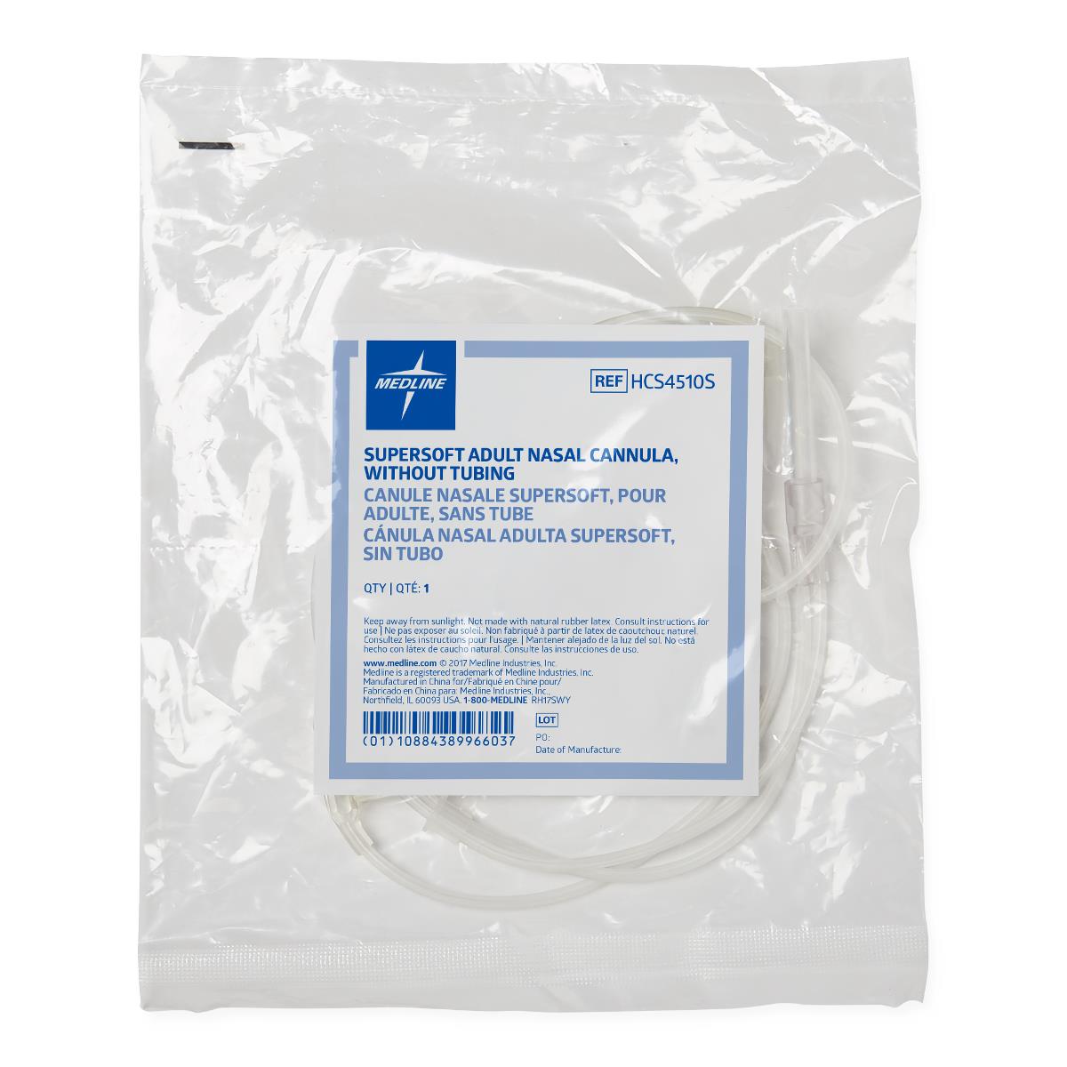SuperSoft Oxygen Cannulas with Universal Connector