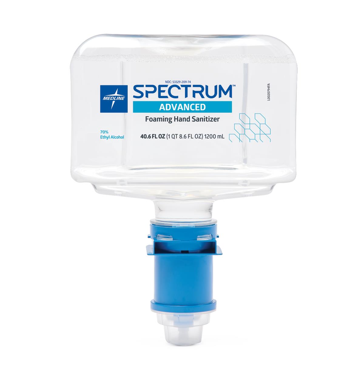 Spectrum Advanced 70% Ethyl Alcohol Foaming Hand Sanitizer