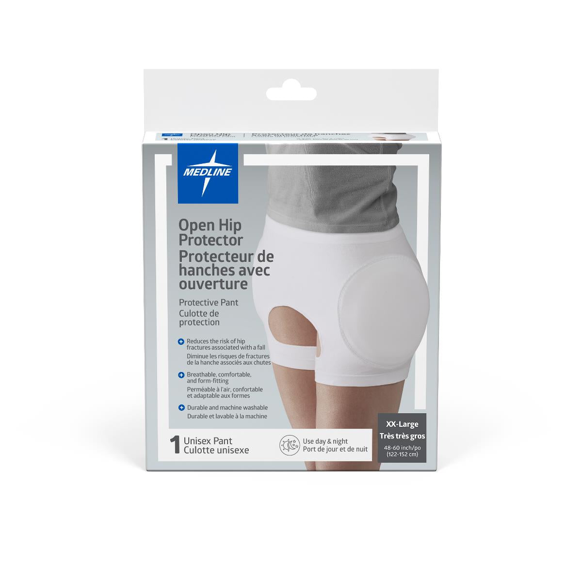 Medline Premium Hip Protector Underpants wih Pads
