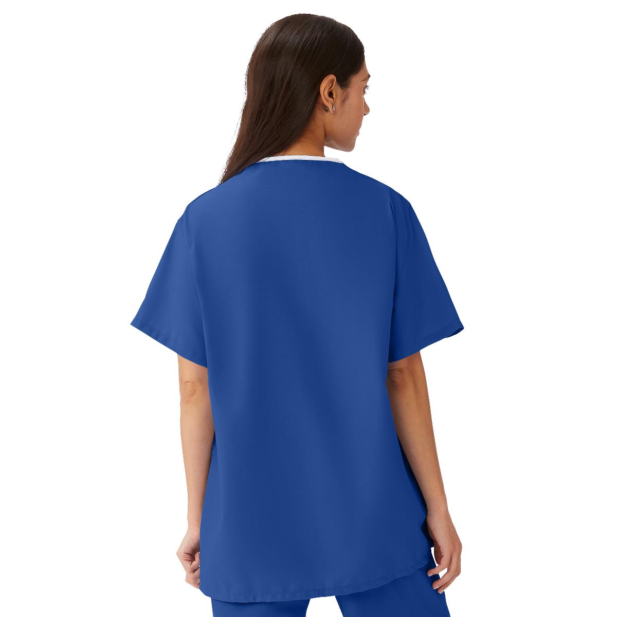 AngelStat Unisex Reversible Scrub Tops with Angelica Color Coding (Style 630)