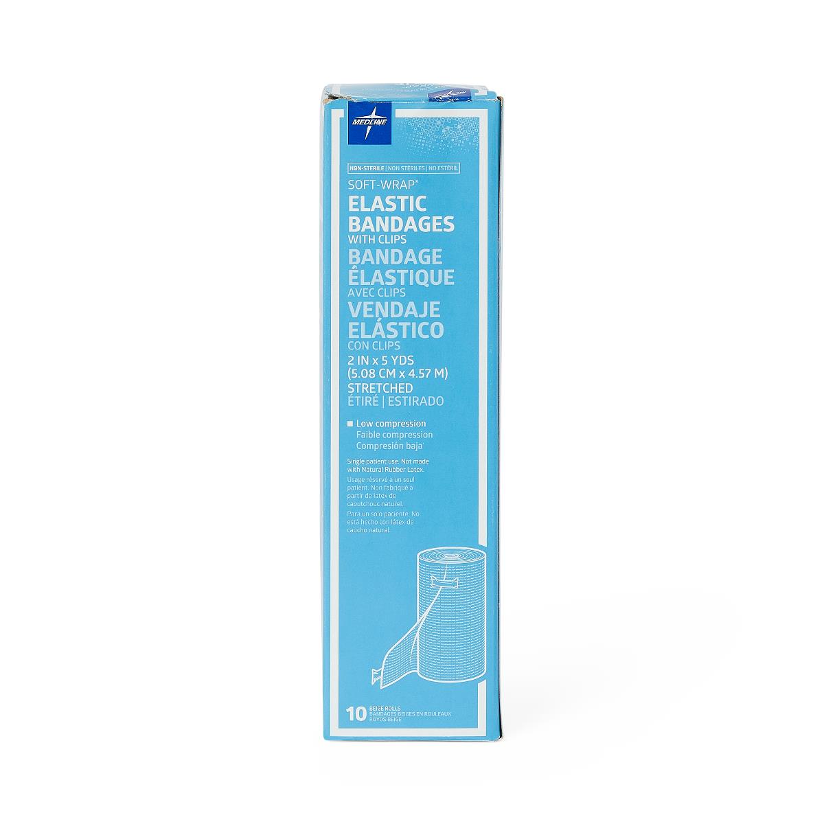 Medline Soft-Wrap Nonsterile Elastic Bandages