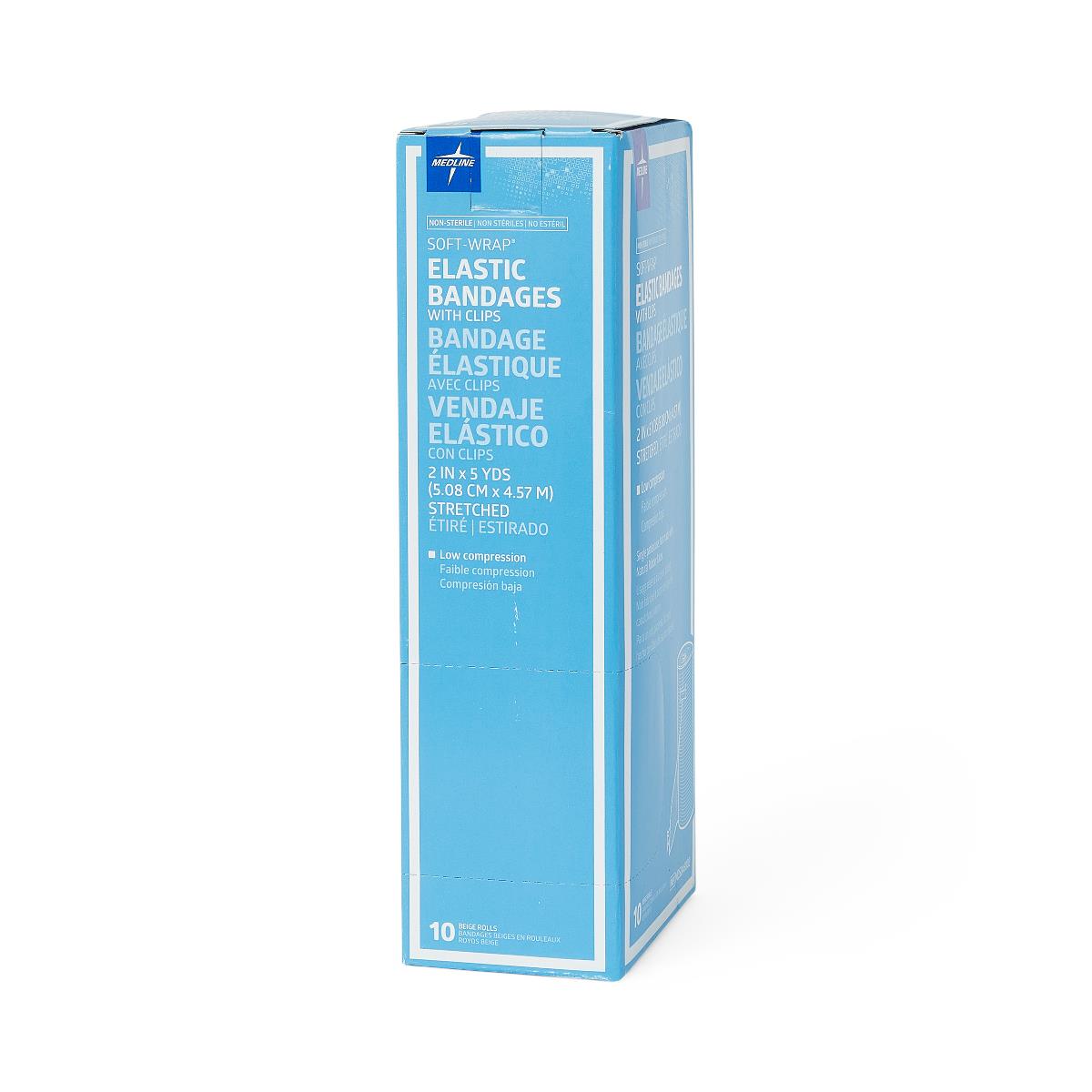 Medline Soft-Wrap Nonsterile Elastic Bandages