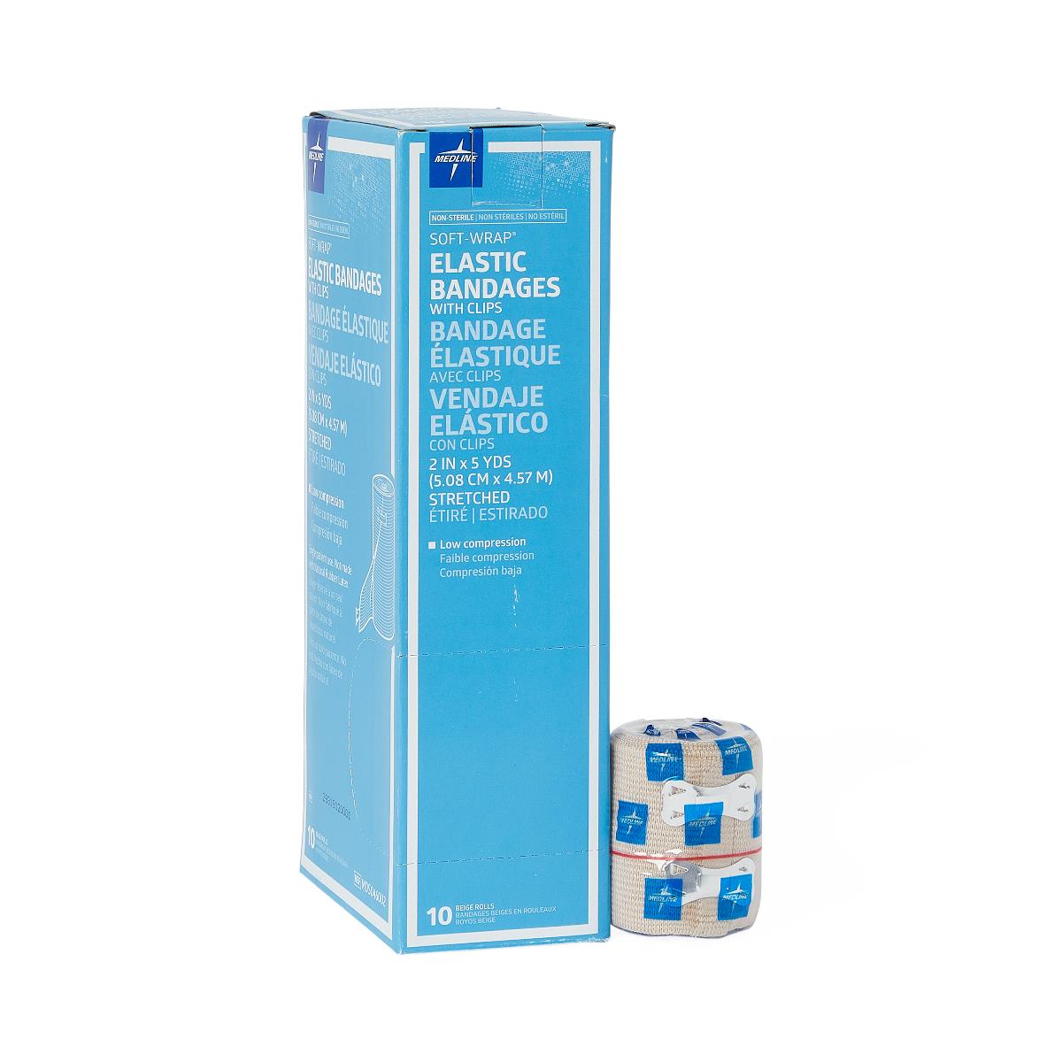 Medline Soft-Wrap Nonsterile Elastic Bandages - BeHope