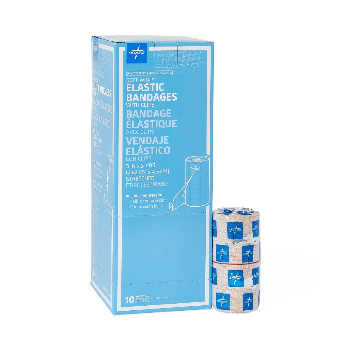 Medline Soft-Wrap Nonsterile Elastic Bandages - BeHope
