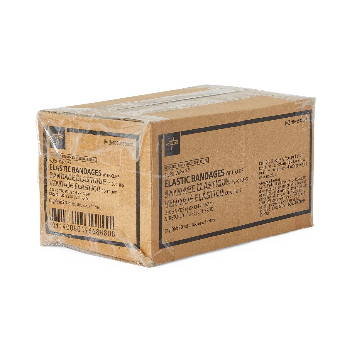 Medline Sure-Wrap Nonsterile Elastic Bandages