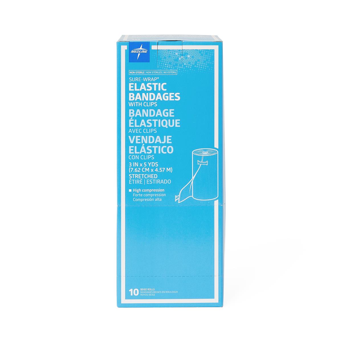 Medline Sure-Wrap Nonsterile Elastic Bandages