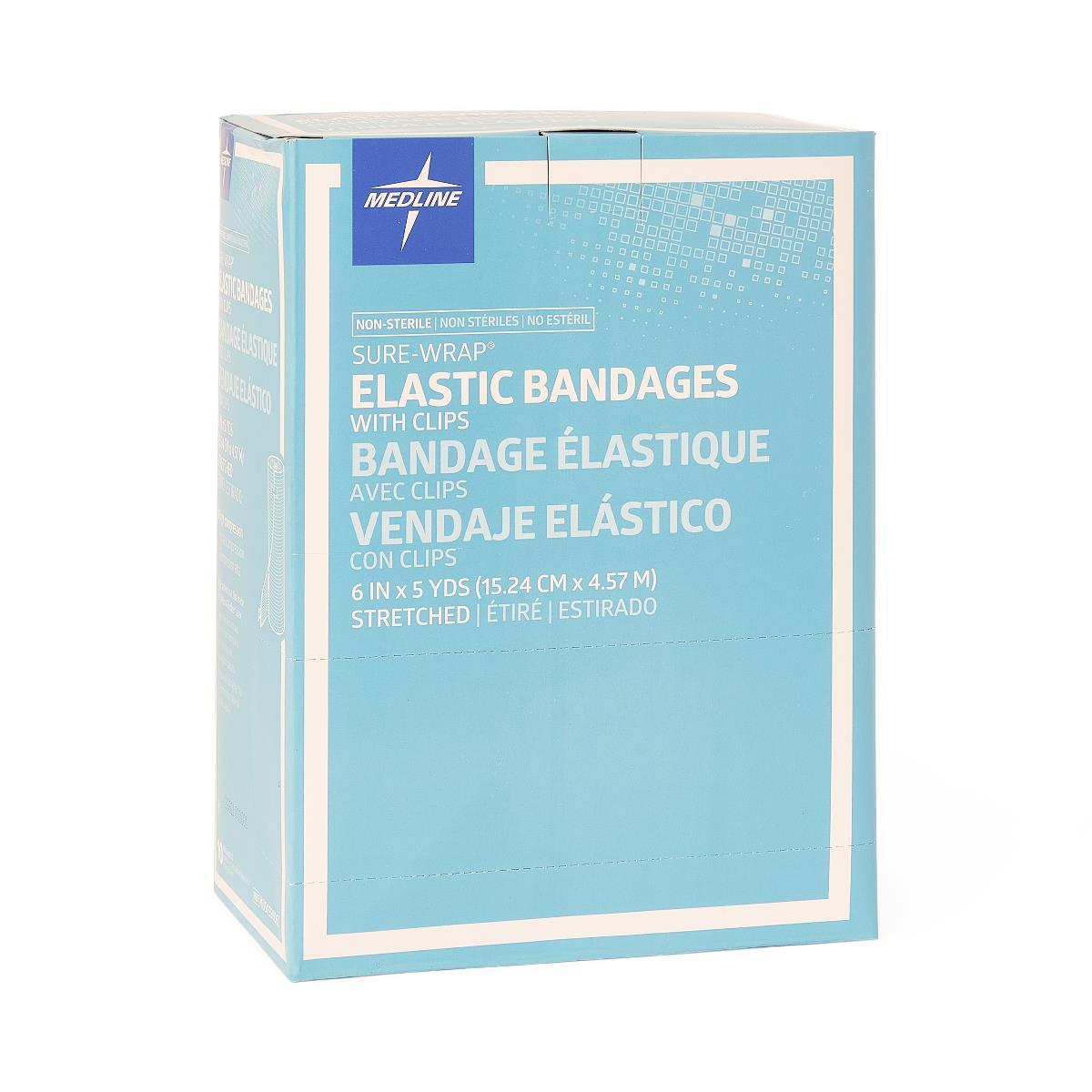 Medline Sure-Wrap Nonsterile Elastic Bandages