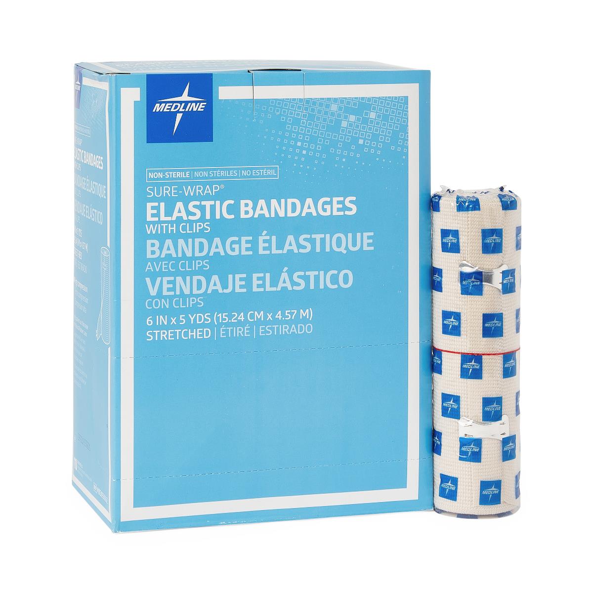 Medline Sure-Wrap Nonsterile Elastic Bandages - BeHope