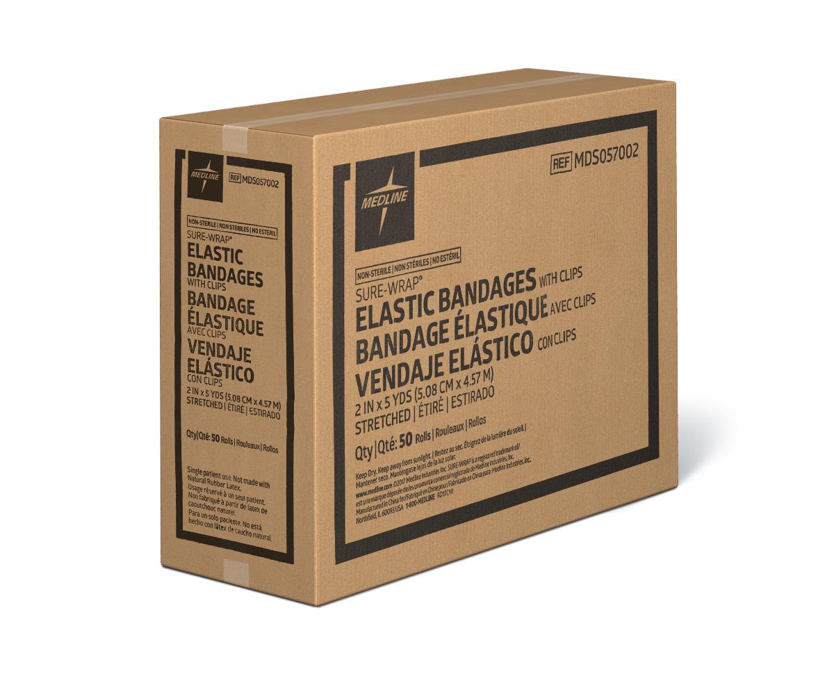 Medline Sure-Wrap Nonsterile Elastic Bandages