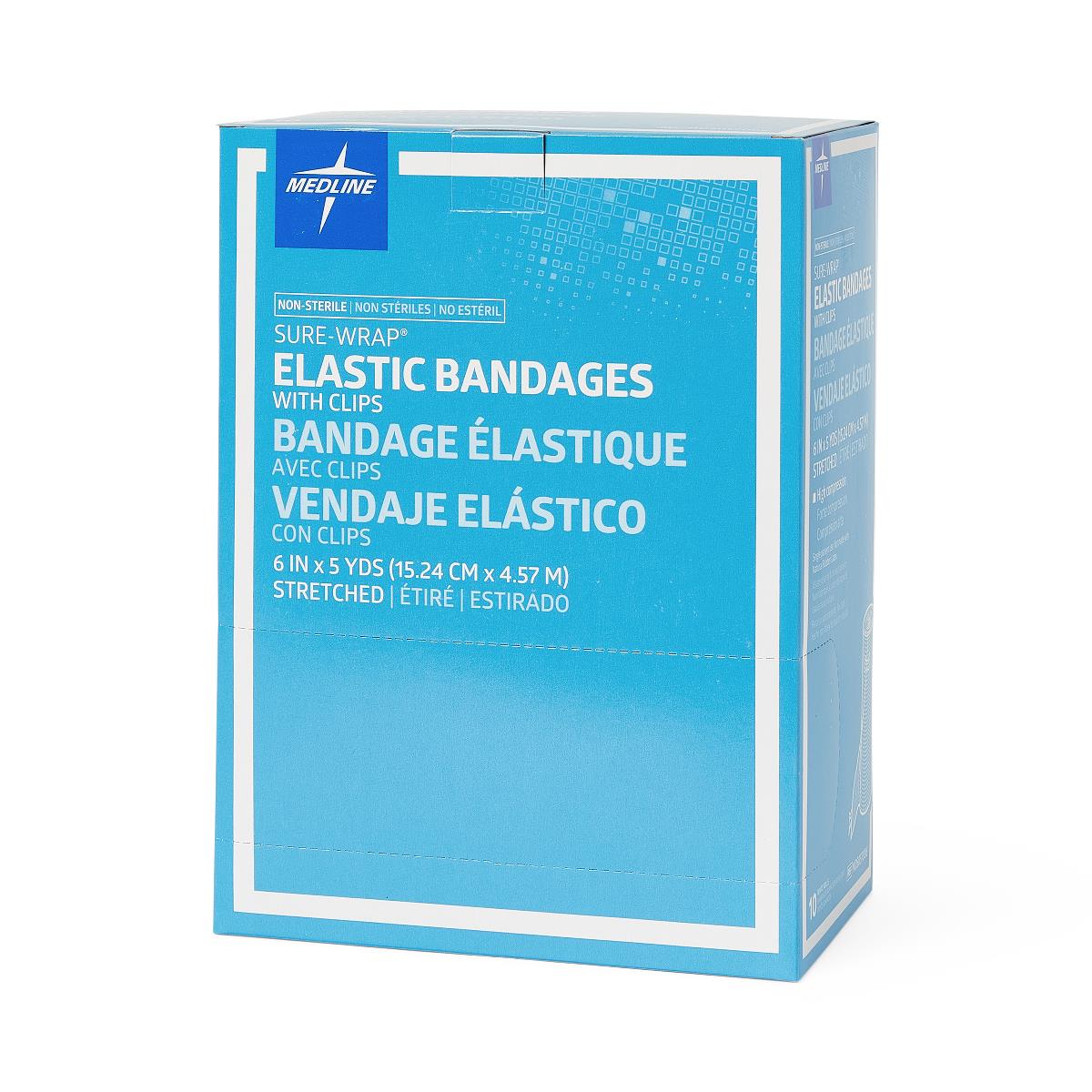 Medline Sure-Wrap Nonsterile Elastic Bandages