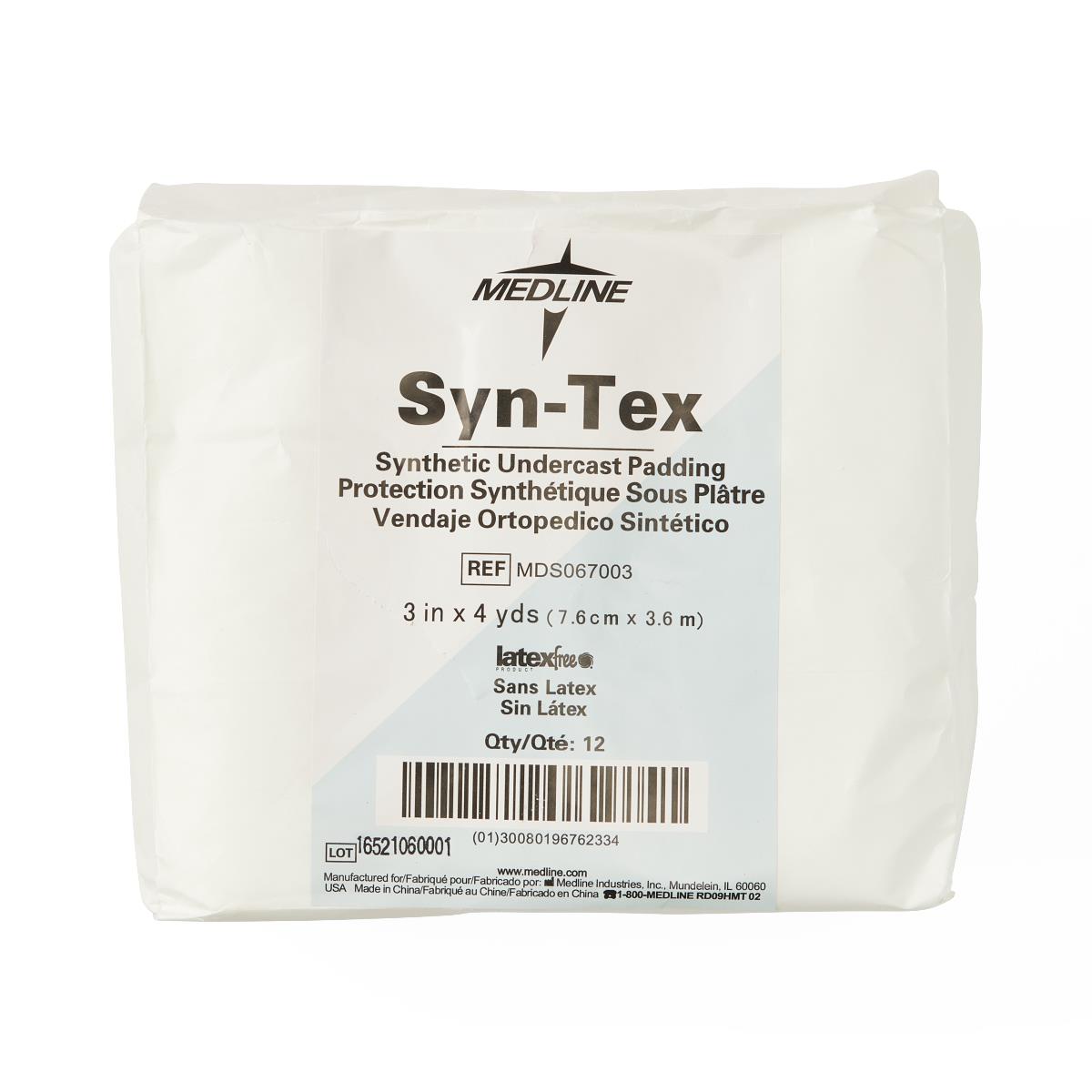 Syn-Tex Nonsterile Synthetic Undercast Padding