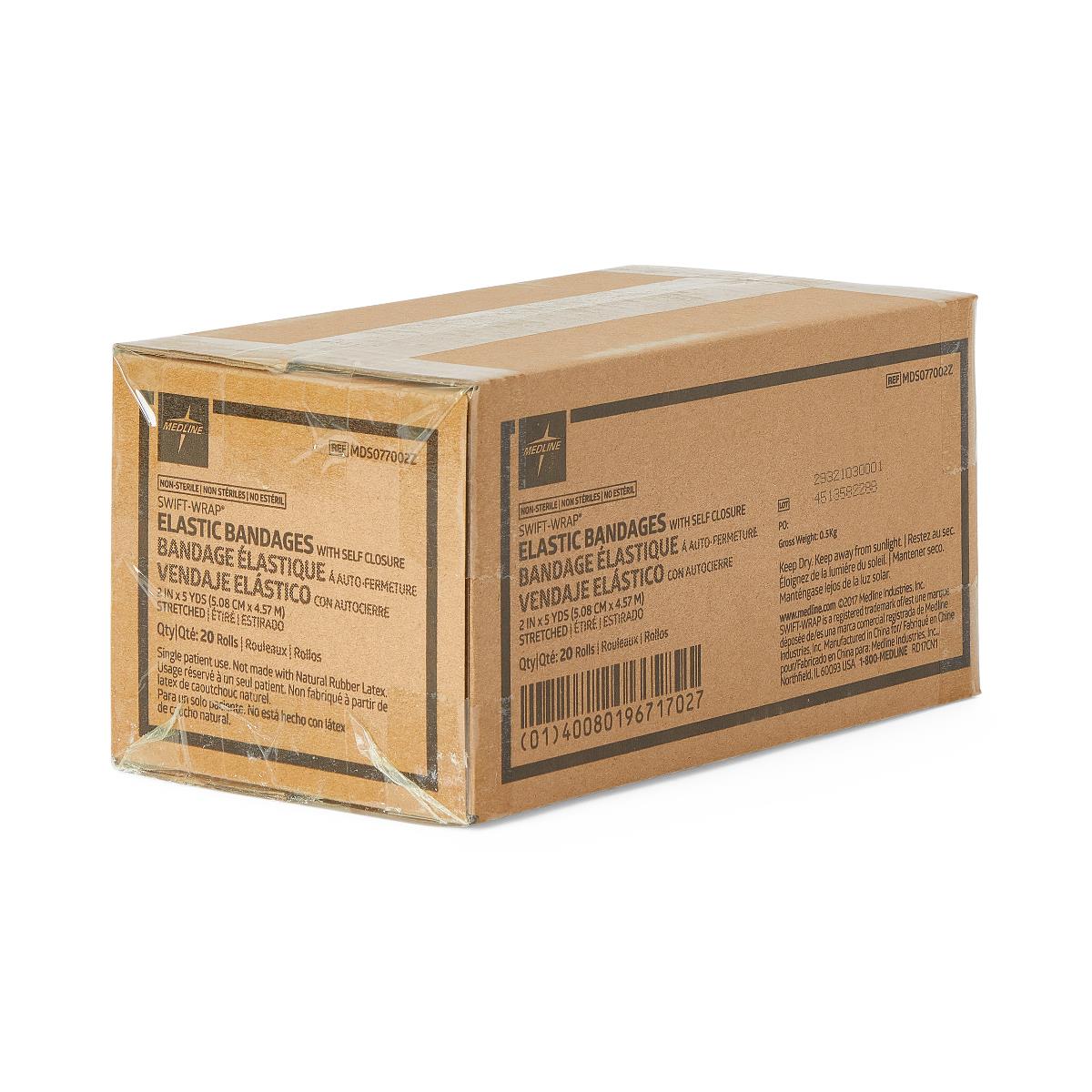 Medline Swift-Wrap Nonsterile Elastic Bandages