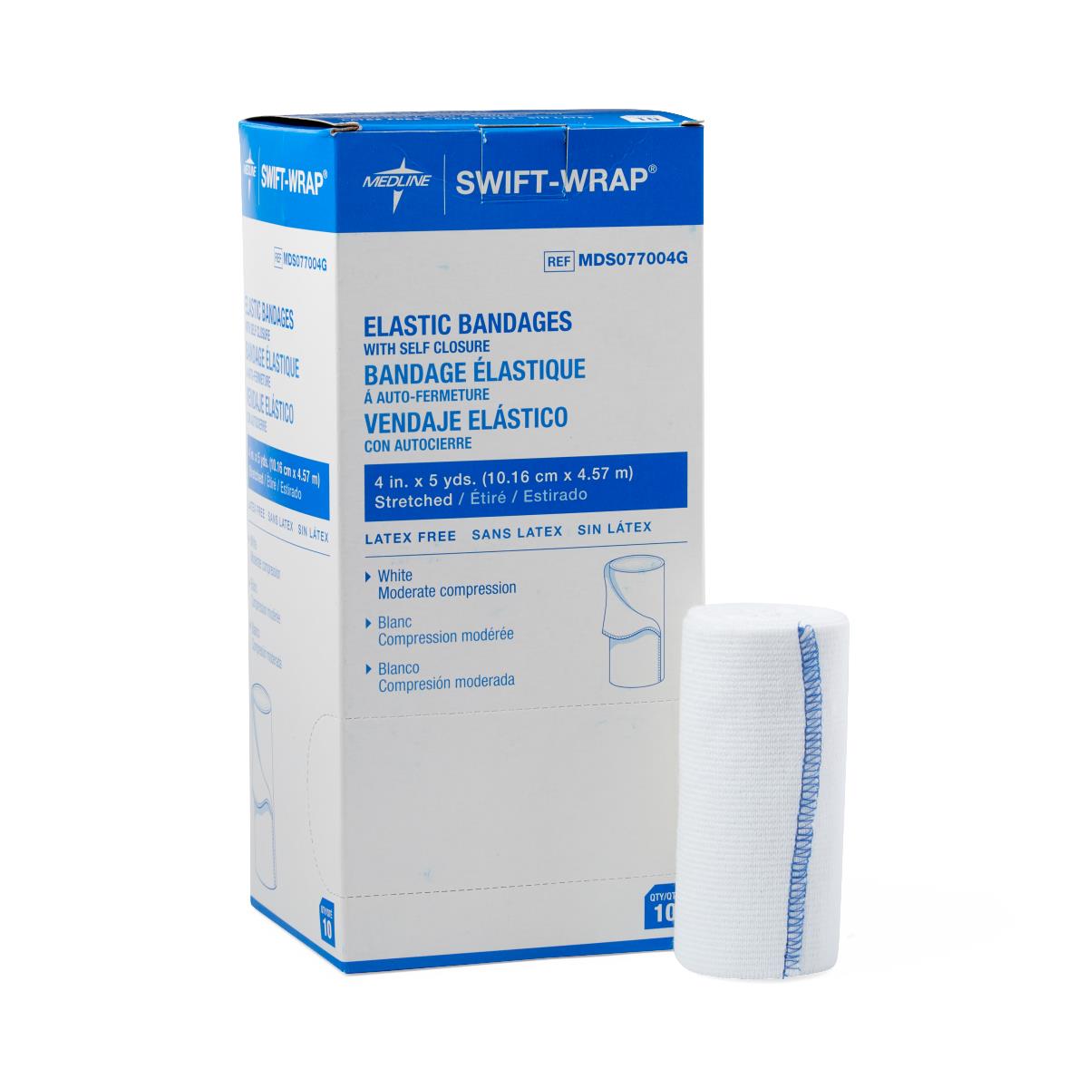 Medline Swift-Wrap Nonsterile Elastic Bandages