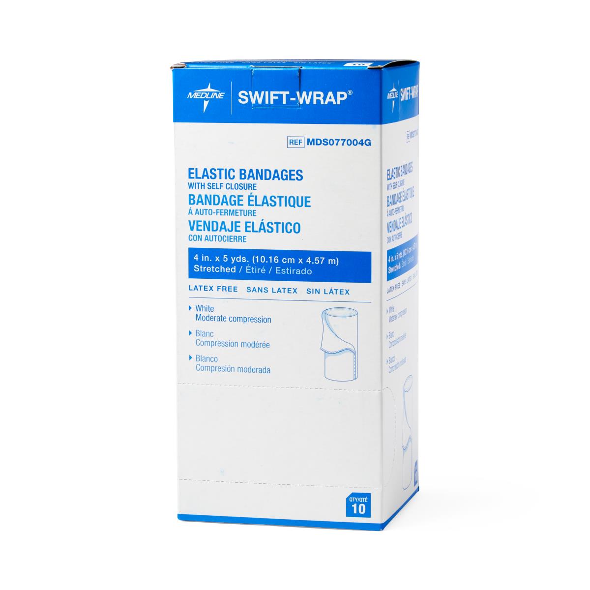 Medline Swift-Wrap Nonsterile Elastic Bandages