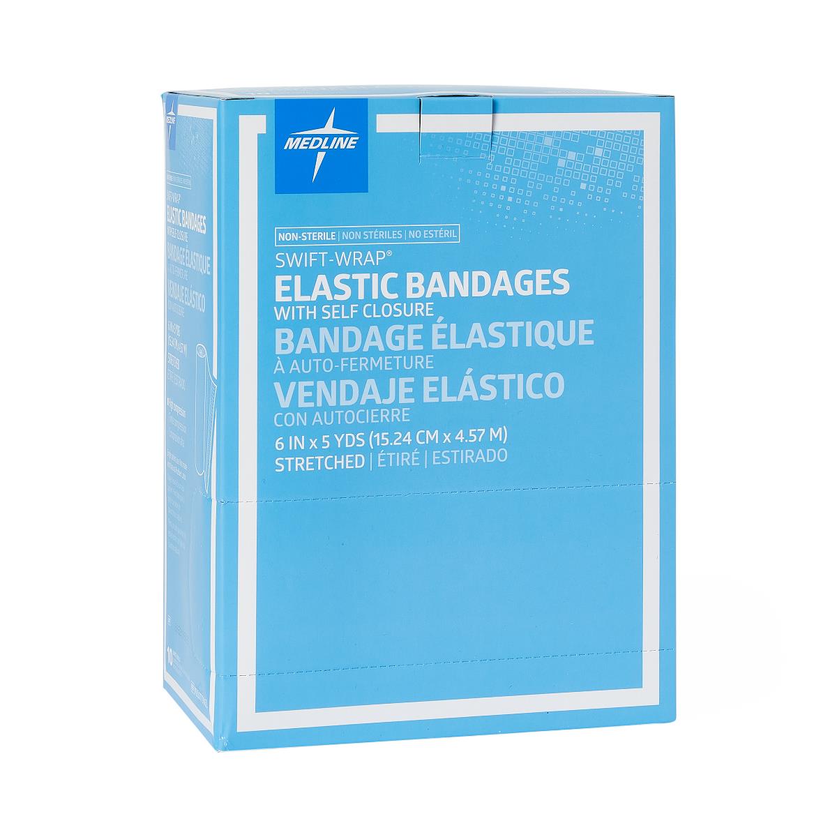 Medline Swift-Wrap Nonsterile Elastic Bandages