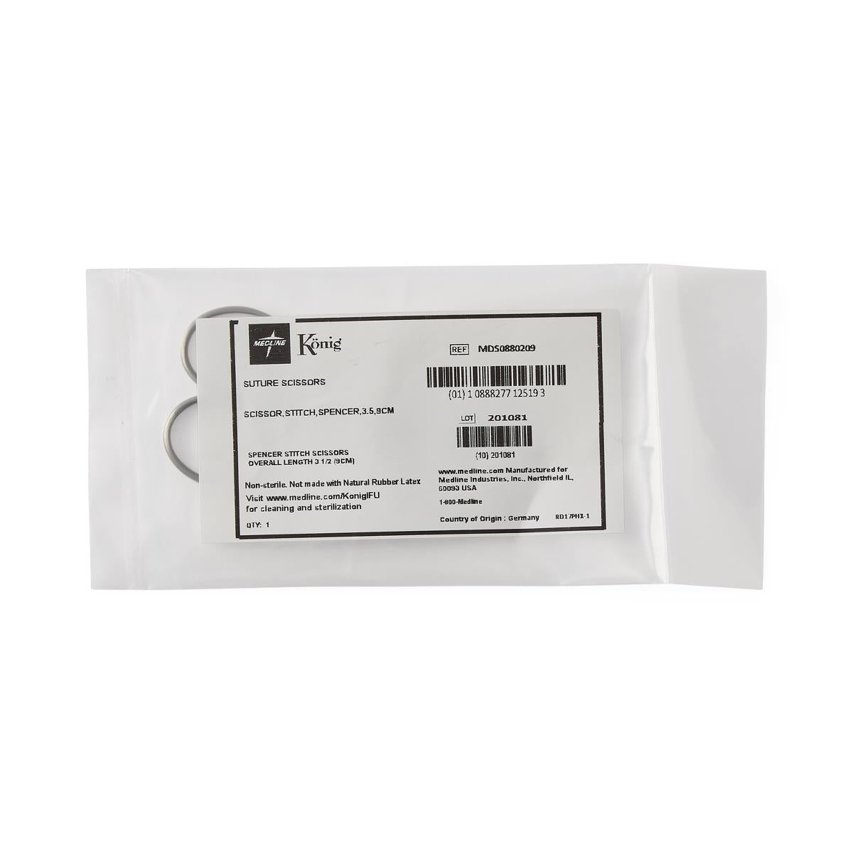 König Spencer Suture Scissors