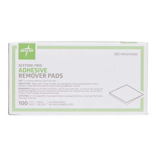 Medline Acetone-free Medical Adhesive Remover Pad - BeHope