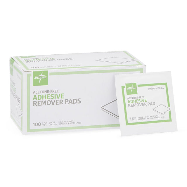 Medline Acetone-free Medical Adhesive Remover Pad - BeHope