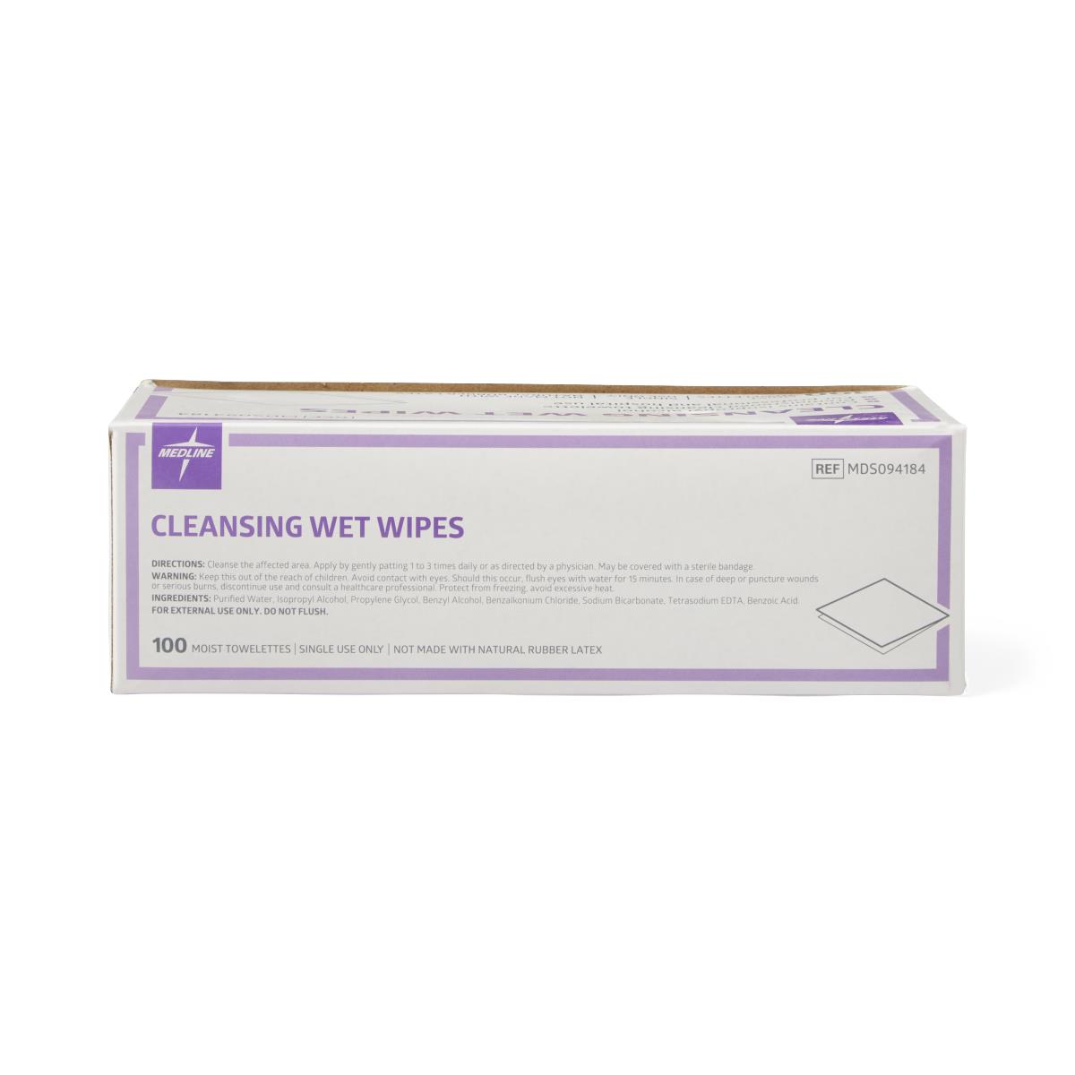 Medline Cleansing Towelettes With Isopropyl Alcohol - BeHope