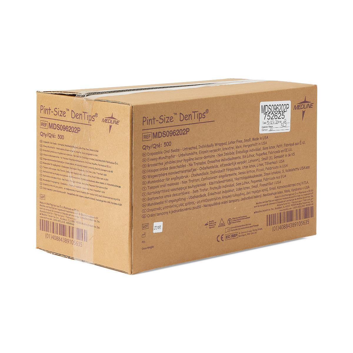 DenTips Treated and Untreated Oral Swabs