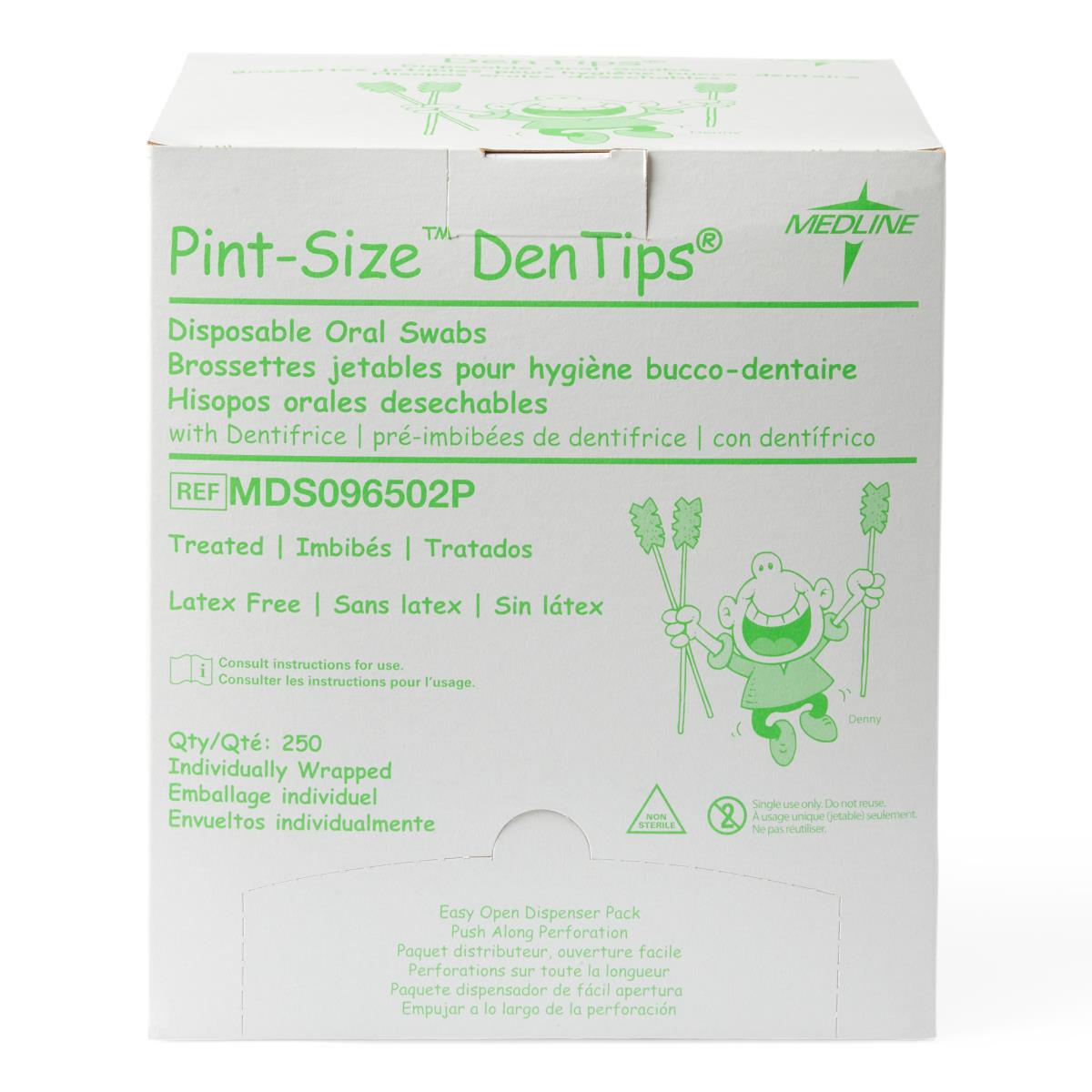 DenTips Treated and Untreated Oral Swabs