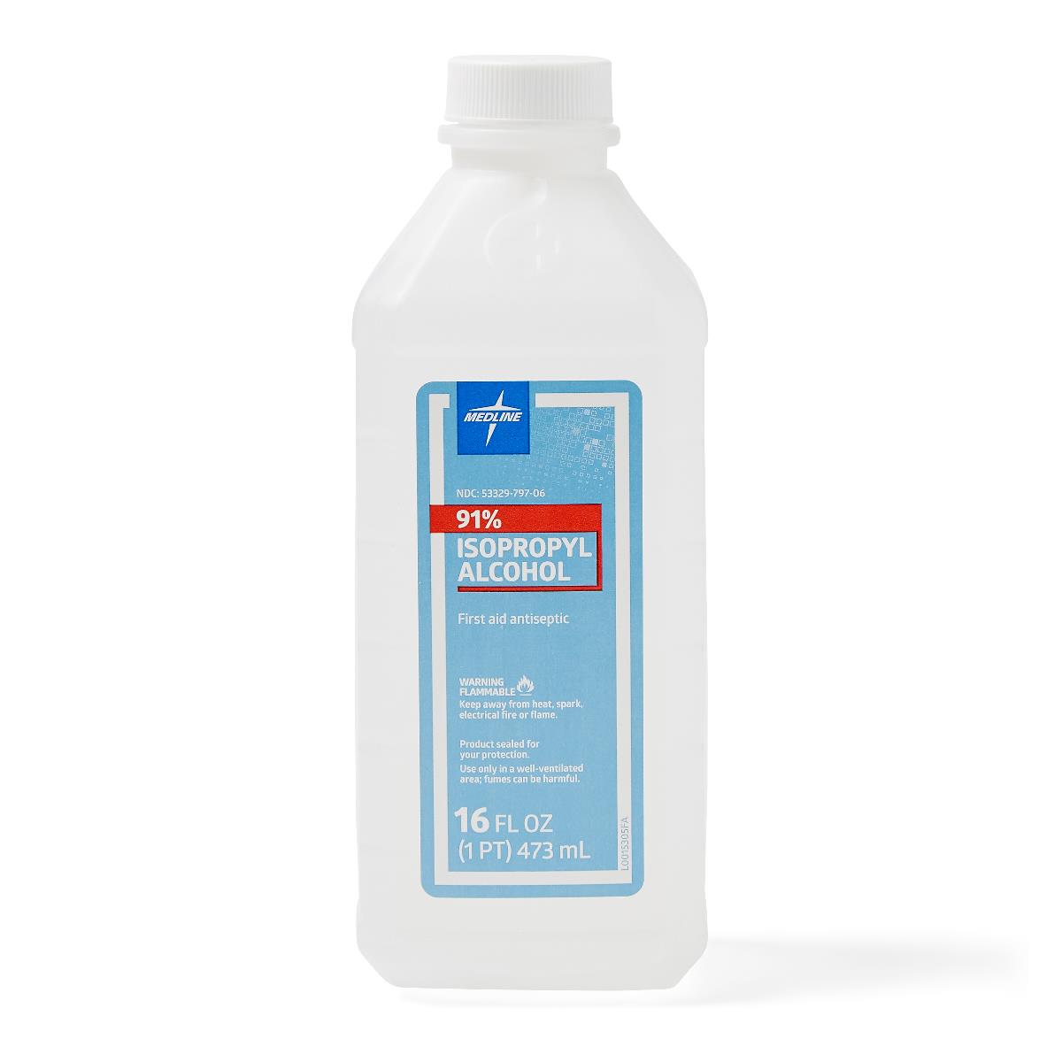 Medline Isopropyl Rubbing Alcohol - BeHope