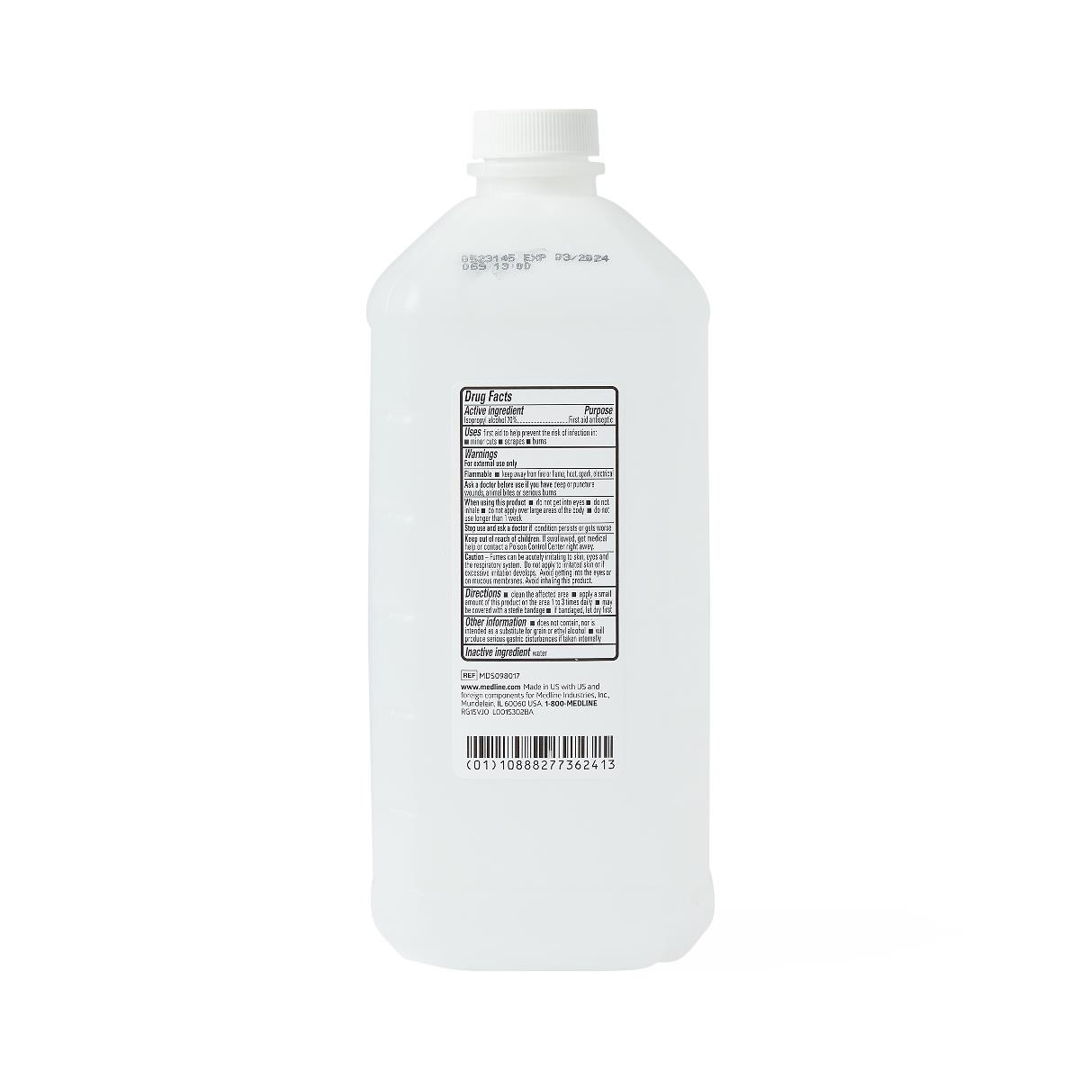 Medline Isopropyl Rubbing Alcohol