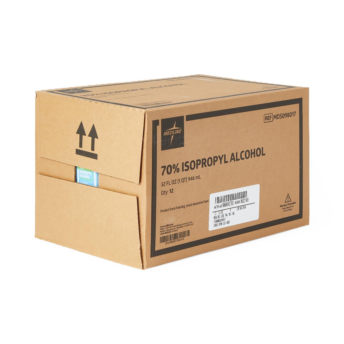 Medline Isopropyl Rubbing Alcohol - BeHope