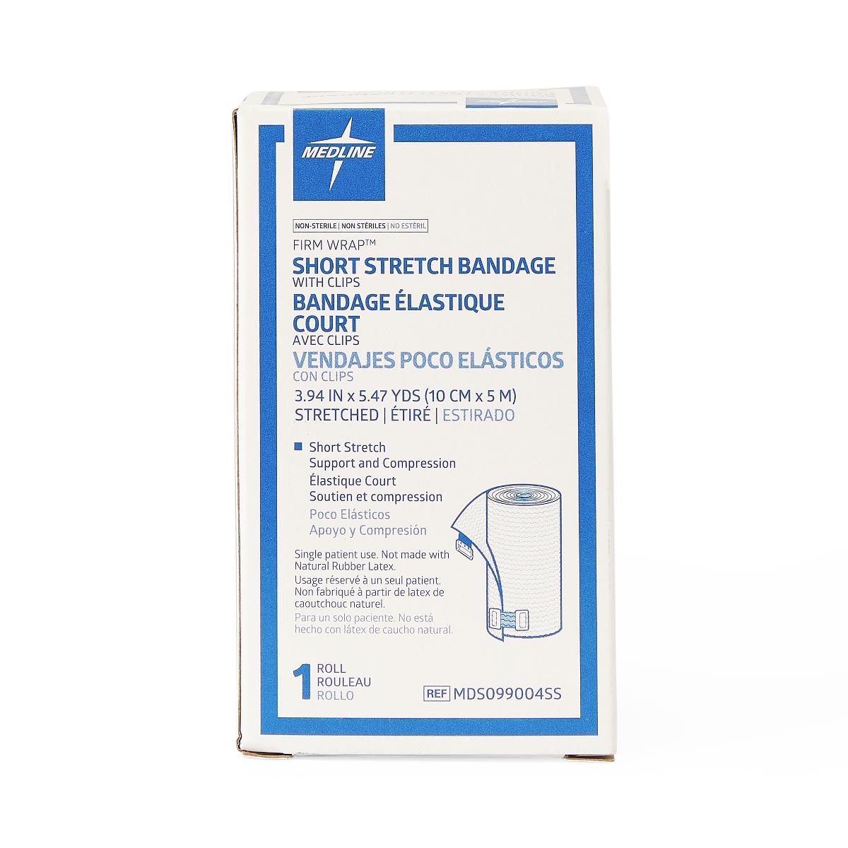Medline Firm-Wrap Short Stretch Bandages