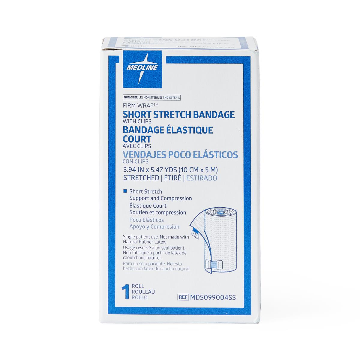 Medline Firm-Wrap Short Stretch Bandages