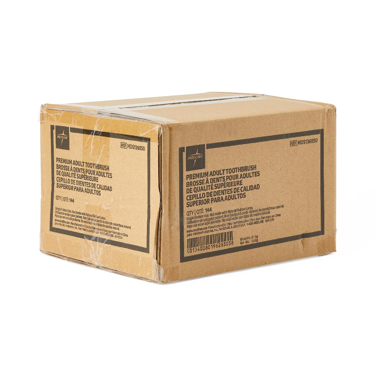 Medline Premium Adult Toothbrush