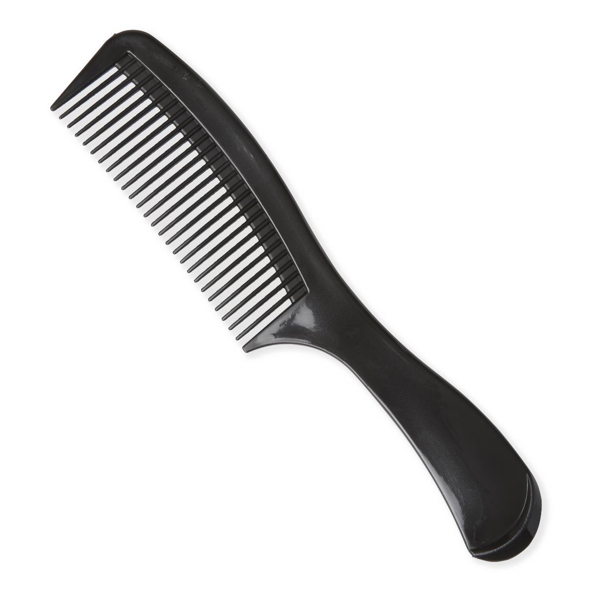 Comb Black Plastic