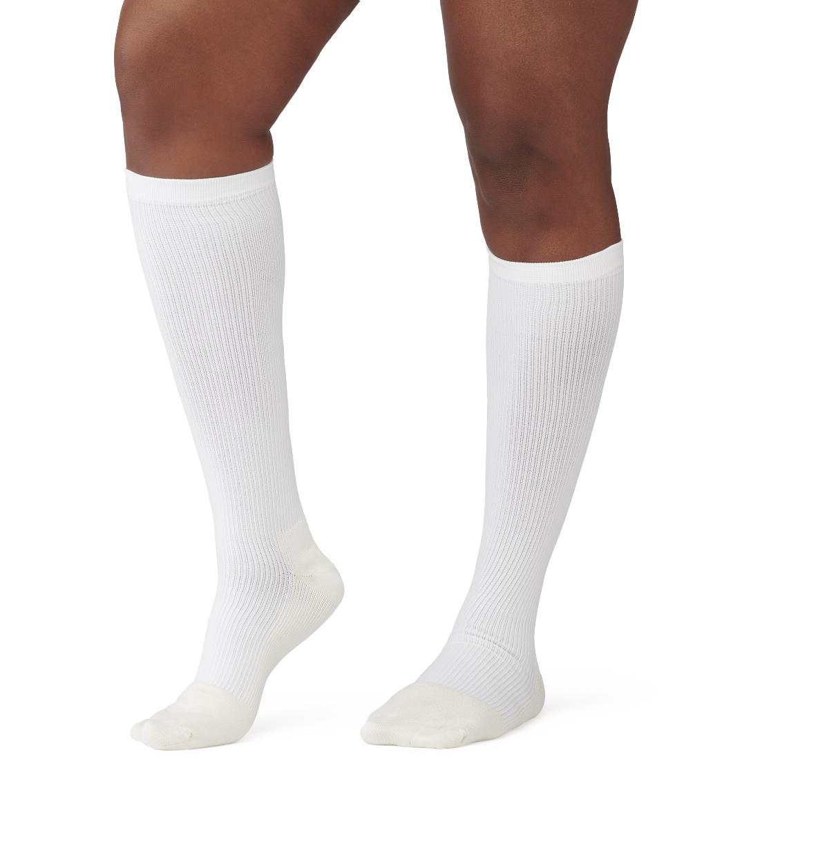 CURAD Knee 15-20 mmHg Cushioned Compression Socks