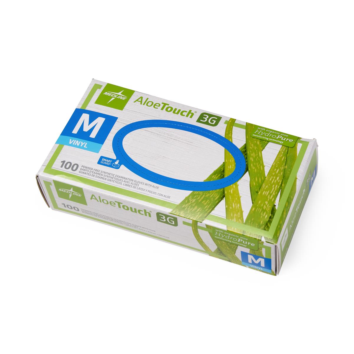 AloeTouch 3G Synthetic Vinyl Exam Gloves - BeHope