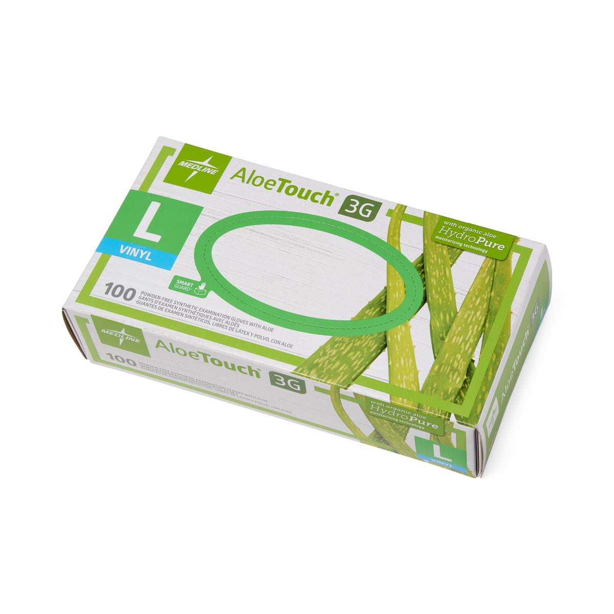 AloeTouch 3G Synthetic Vinyl Exam Gloves - BeHope