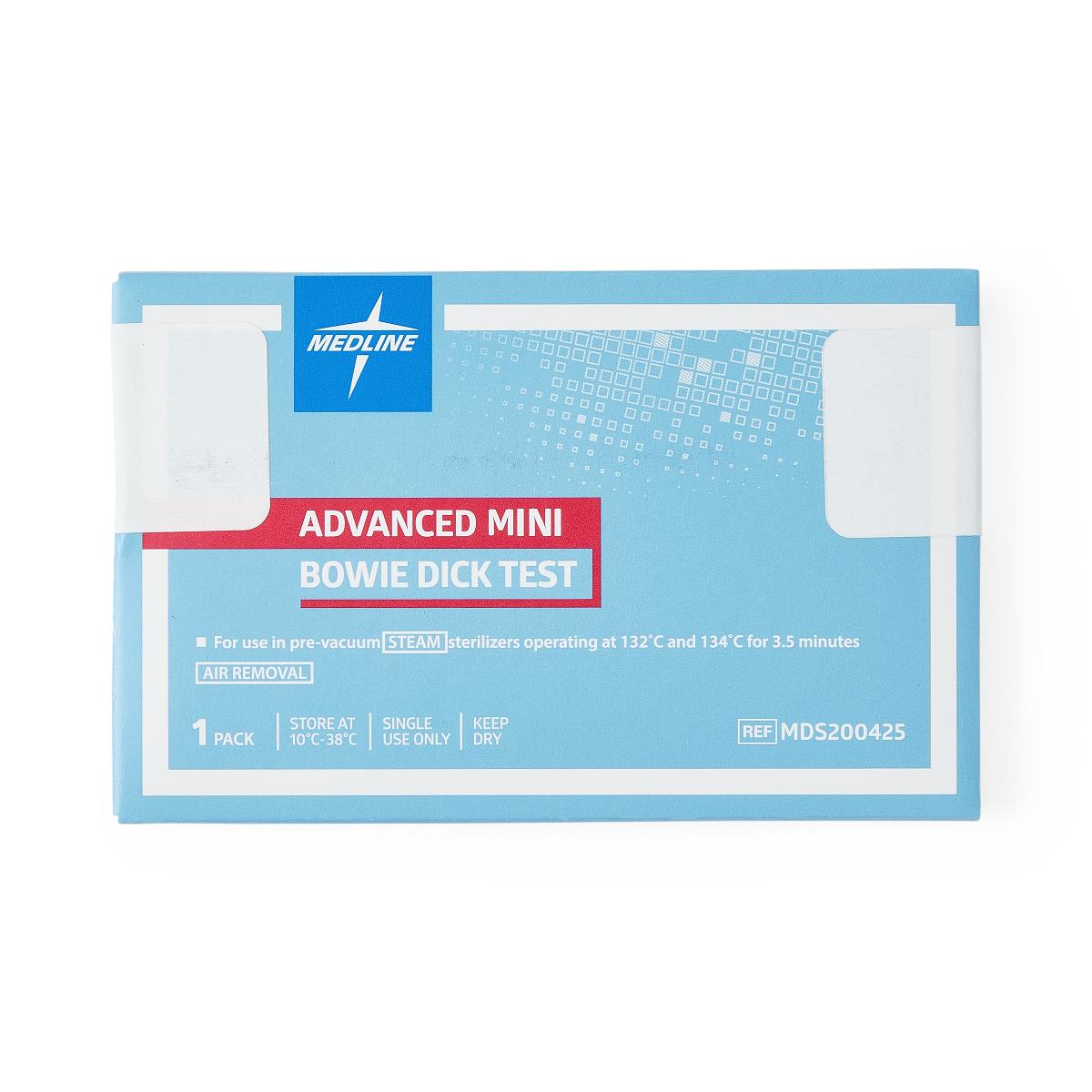 Medline Bowie Dick Surgical Instrument Sterilization Test Cards