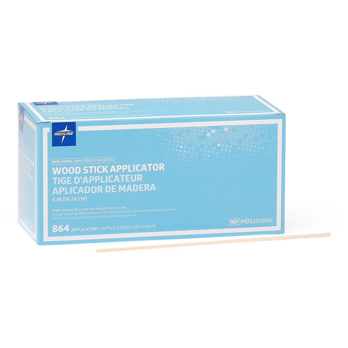 Medline Nonsterile Applicator Sticks - BeHope
