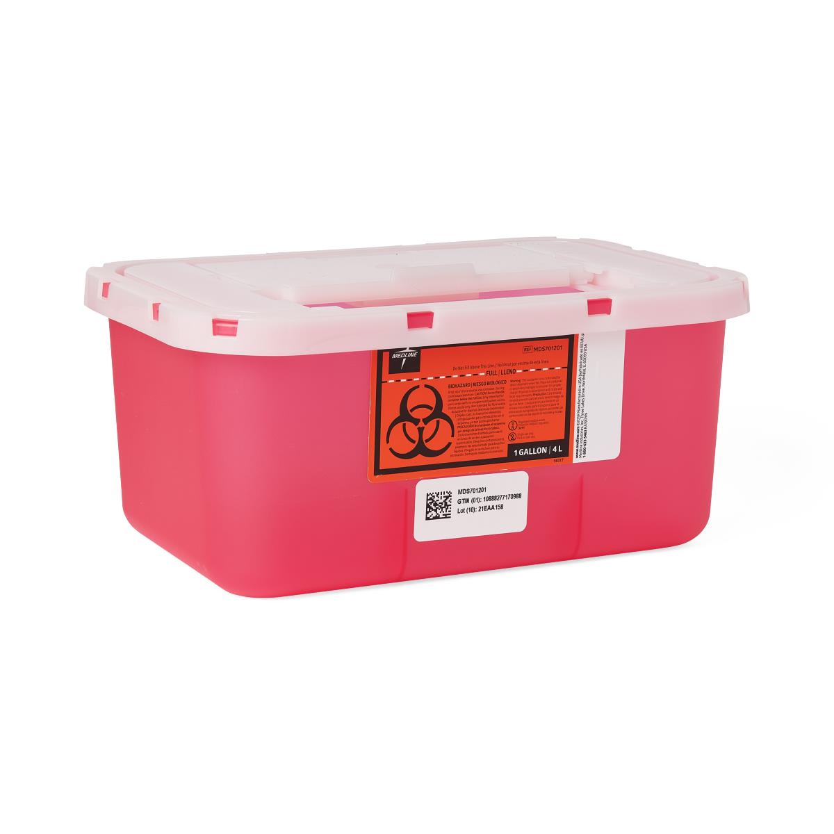 Medline Multipurpose Sharps Containers