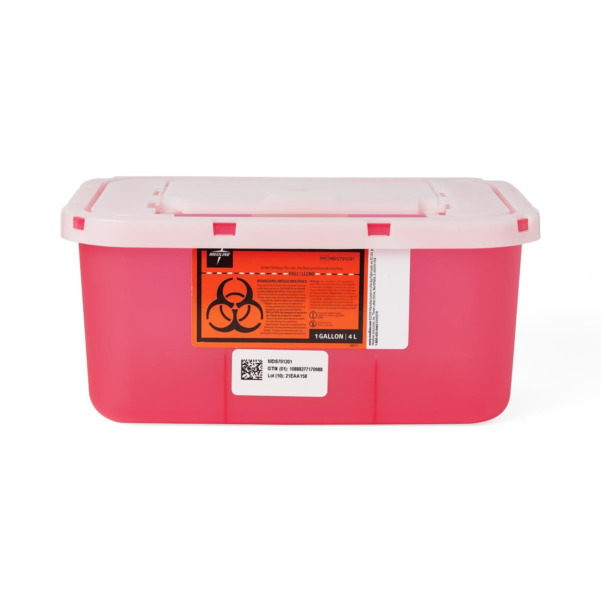 Medline Multipurpose Sharps Containers - BeHope