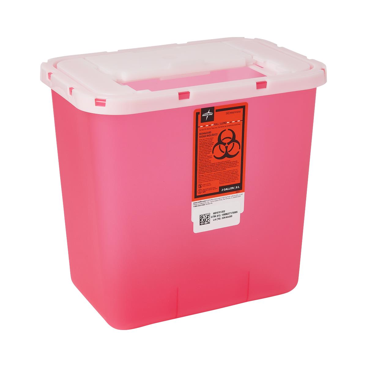Medline Multipurpose Sharps Containers