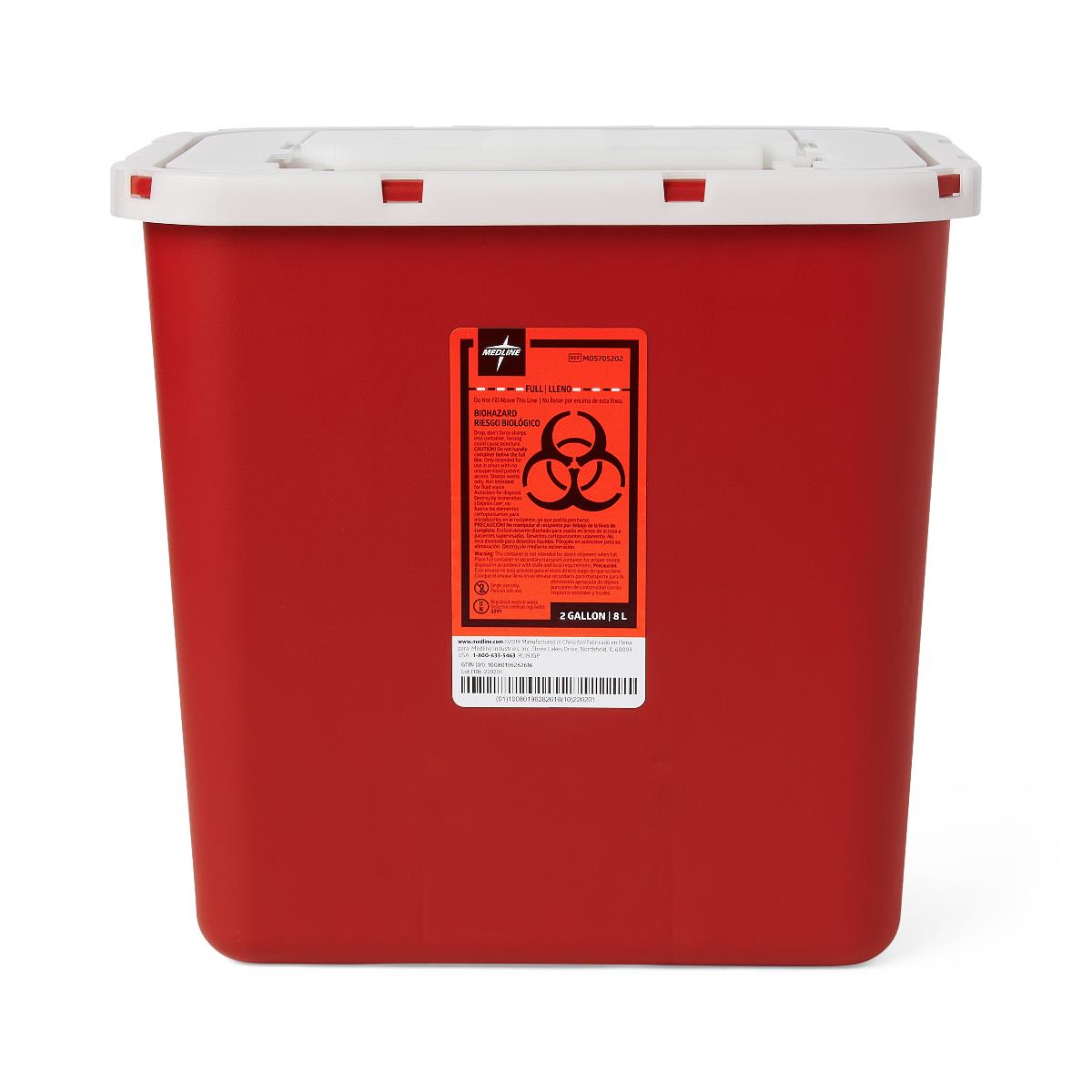 Medline Multipurpose Sharps Containers - BeHope