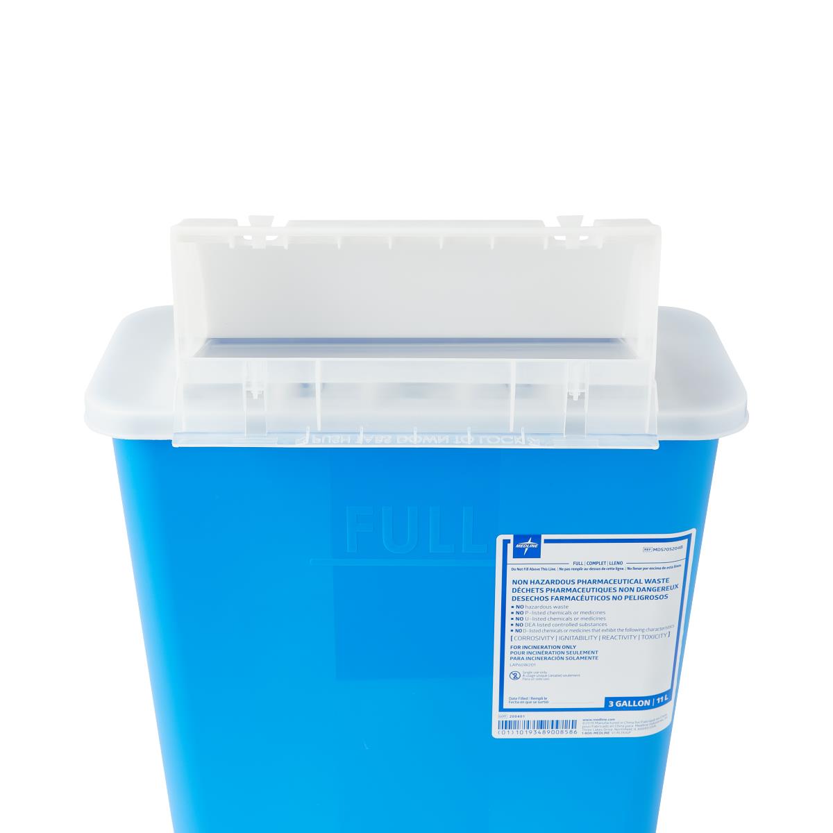 Medline Pharmaceutical Waste Containers