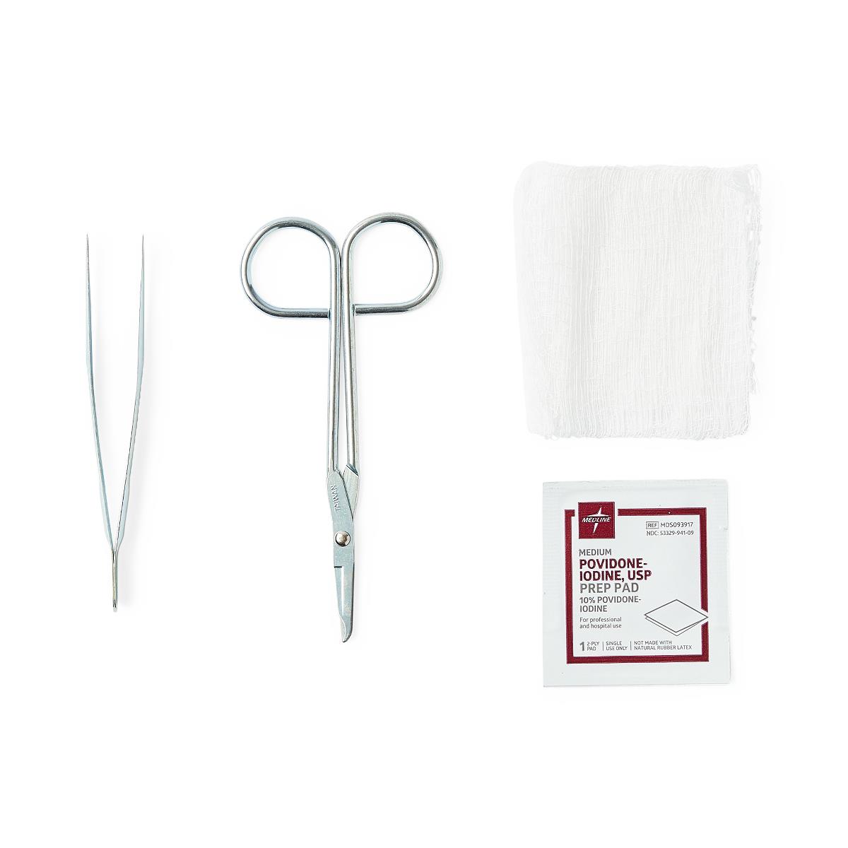 Medline Economy Suture Removal Trays