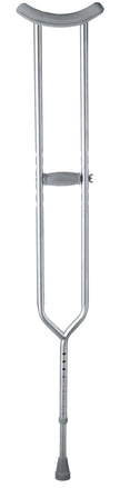 Medline Adult Bariatric Steel Push-Button Crutches - BeHope