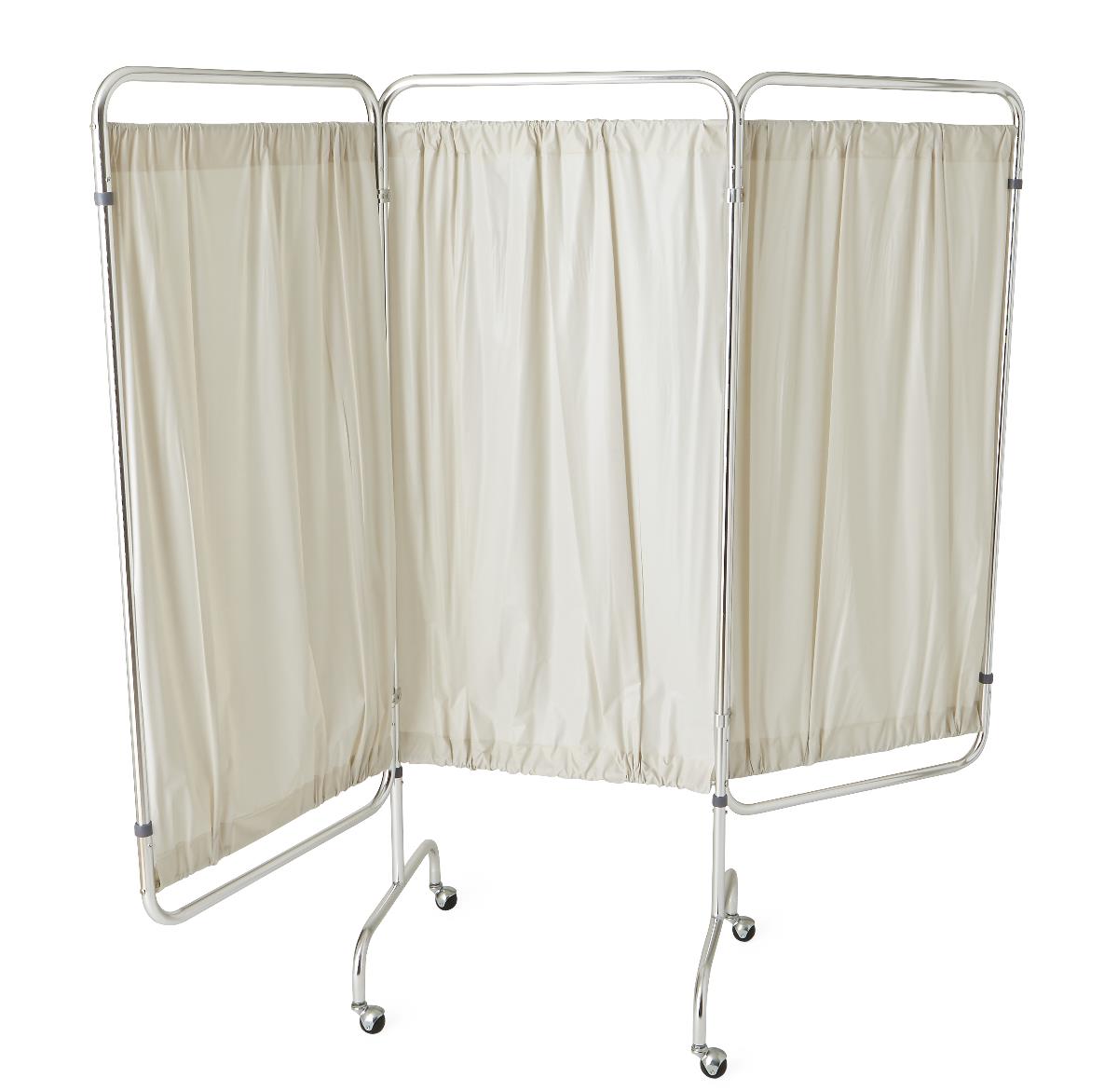 Medline Three-panel Vinyl Privacy Screens - BeHope