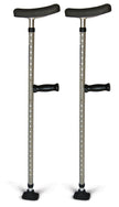 Medline Universal Steel Single-Tube Crutches - BeHope